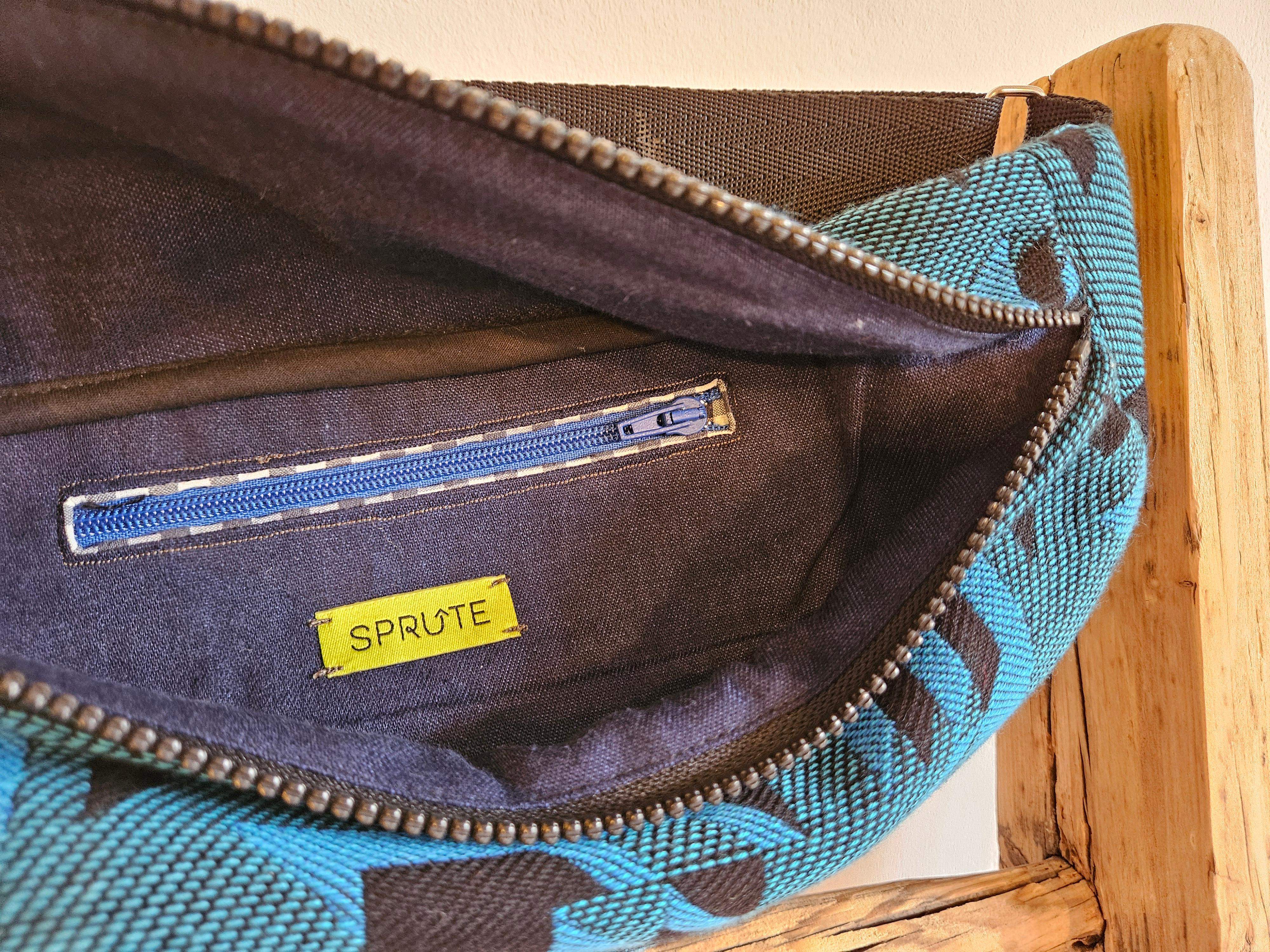 Nerka mała turkus-czarny 2