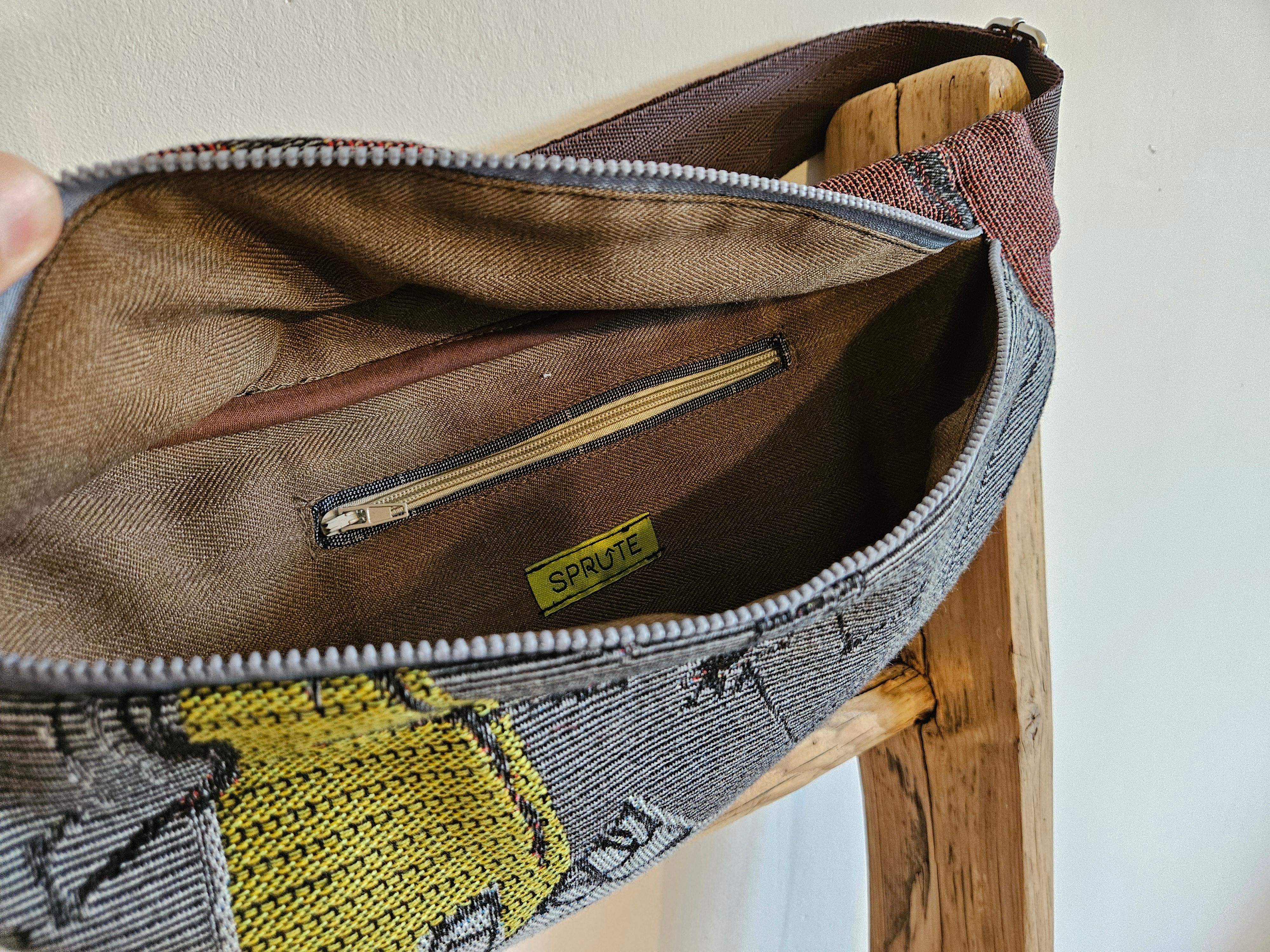 Nerka mała bordo-żółty 3