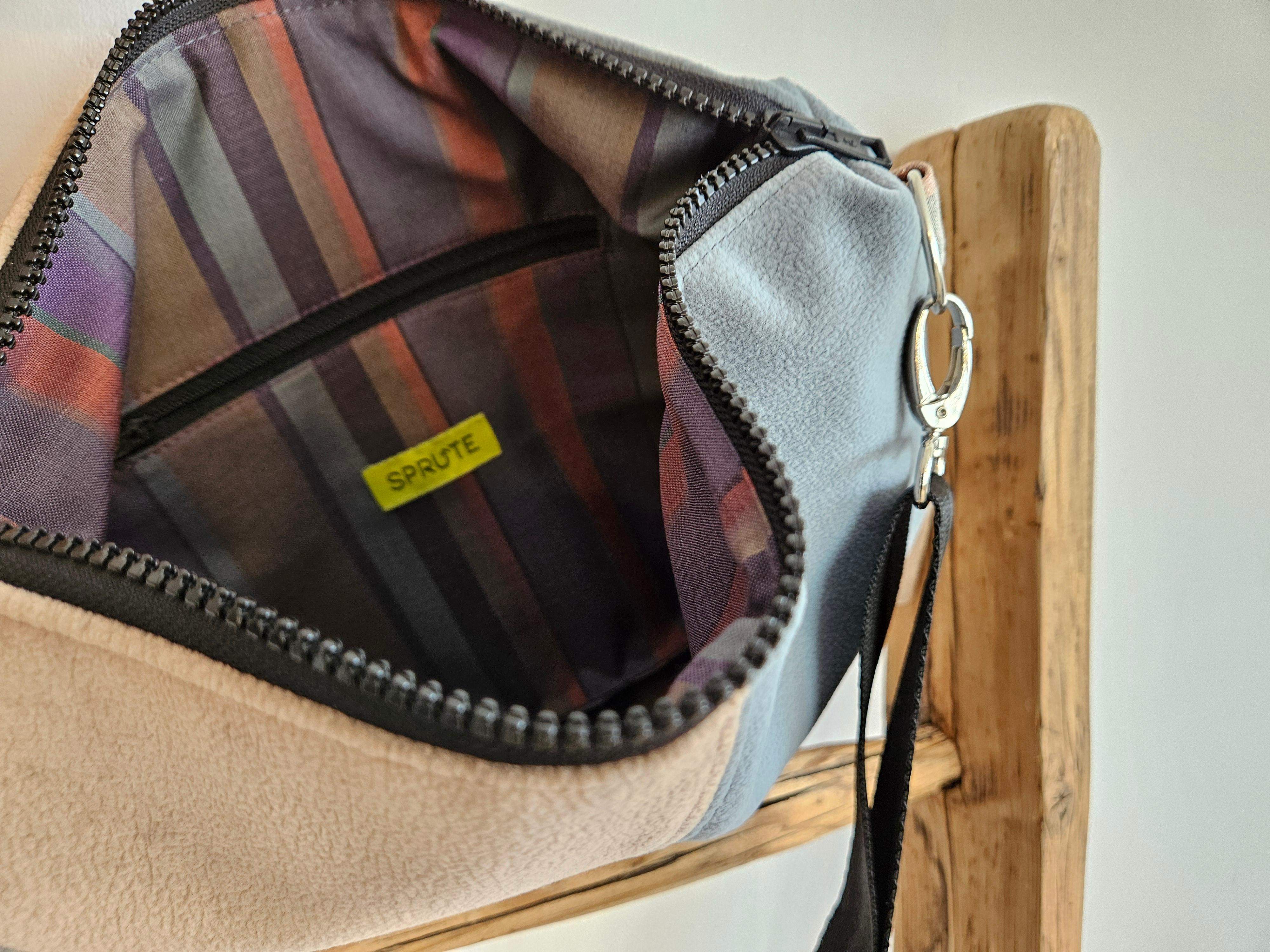 Torebka piaskowy-brąz 3