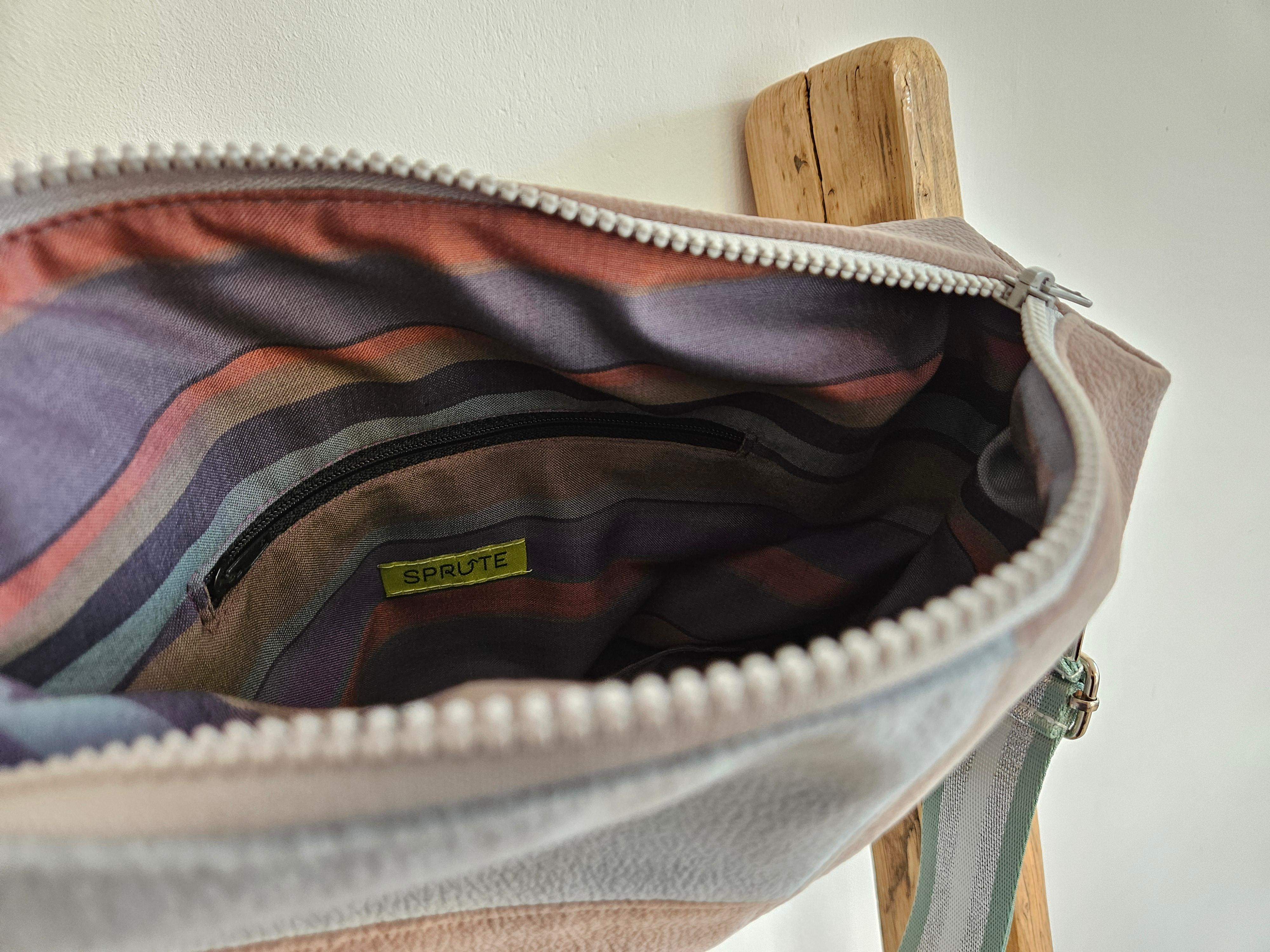 Torebka szary-brąz 3