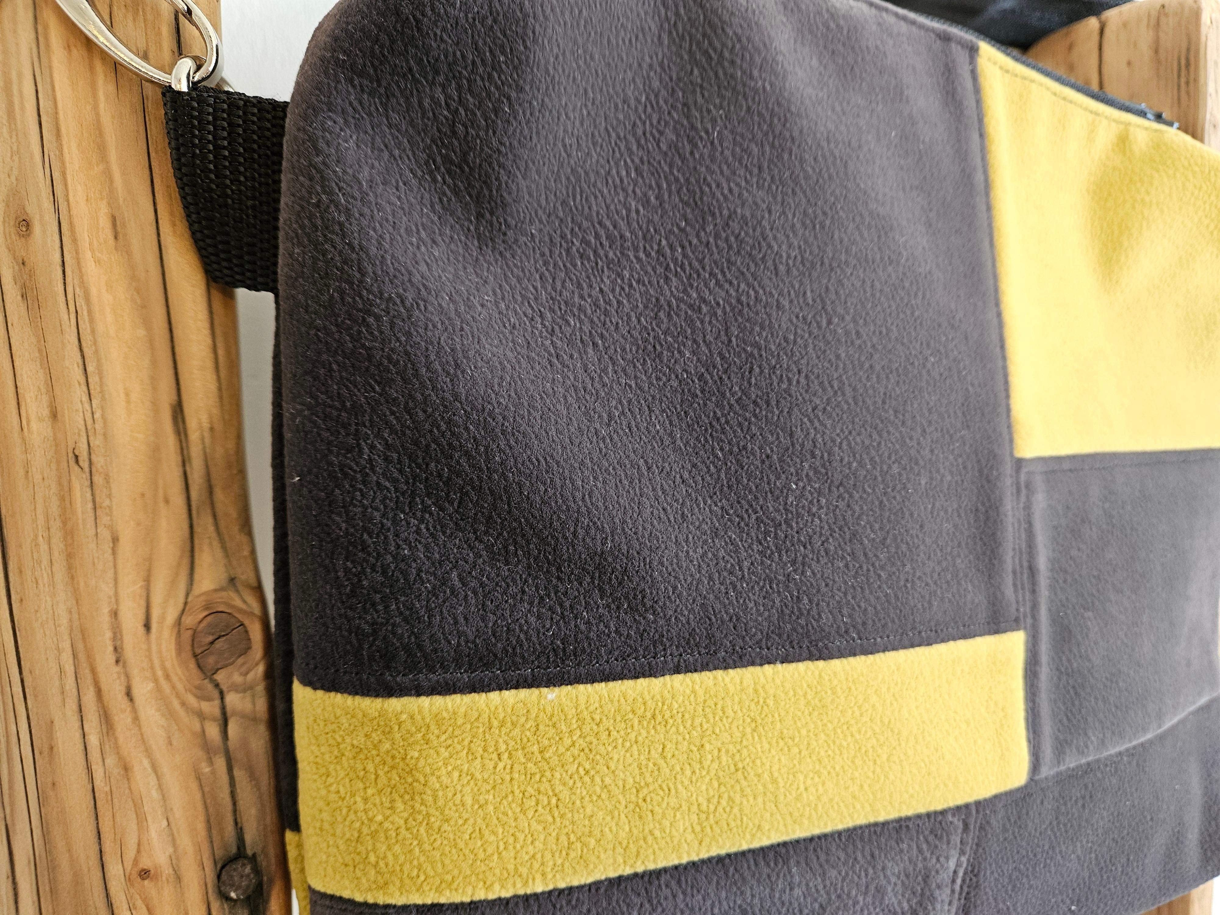 Torebka żółty-brąz 2