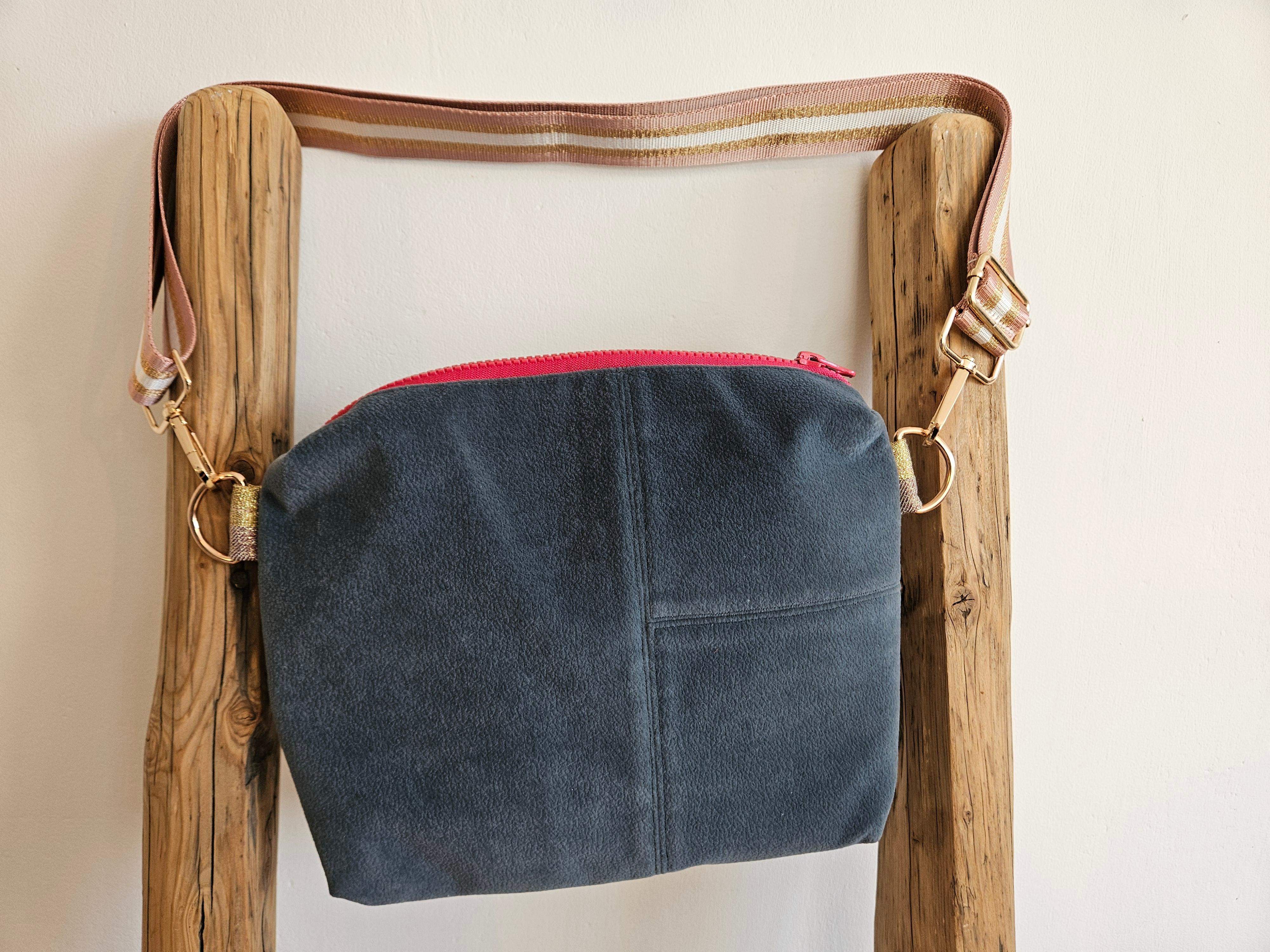 Torebka brudny niebieski 0