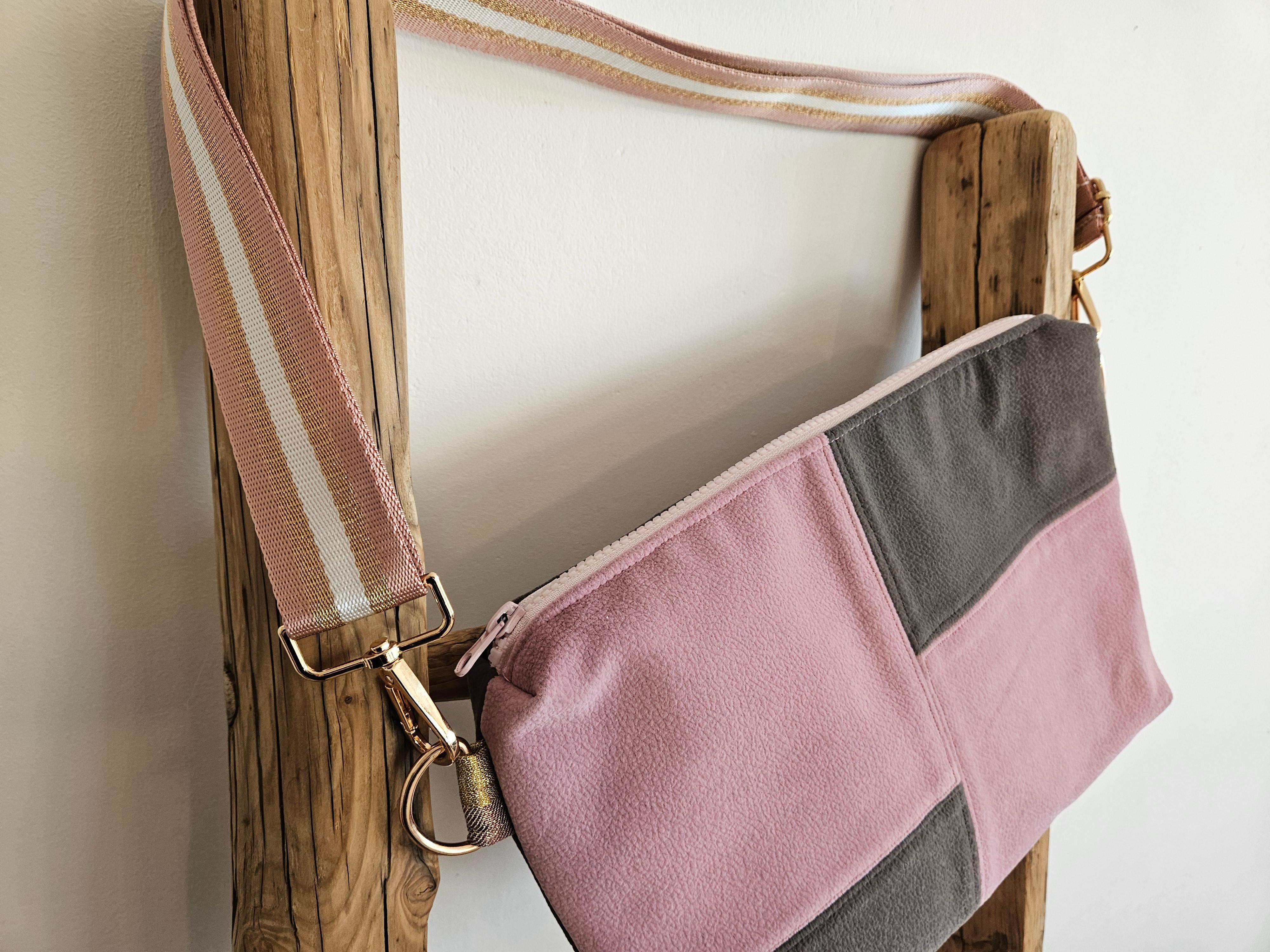 Torebka brązowy róż 2