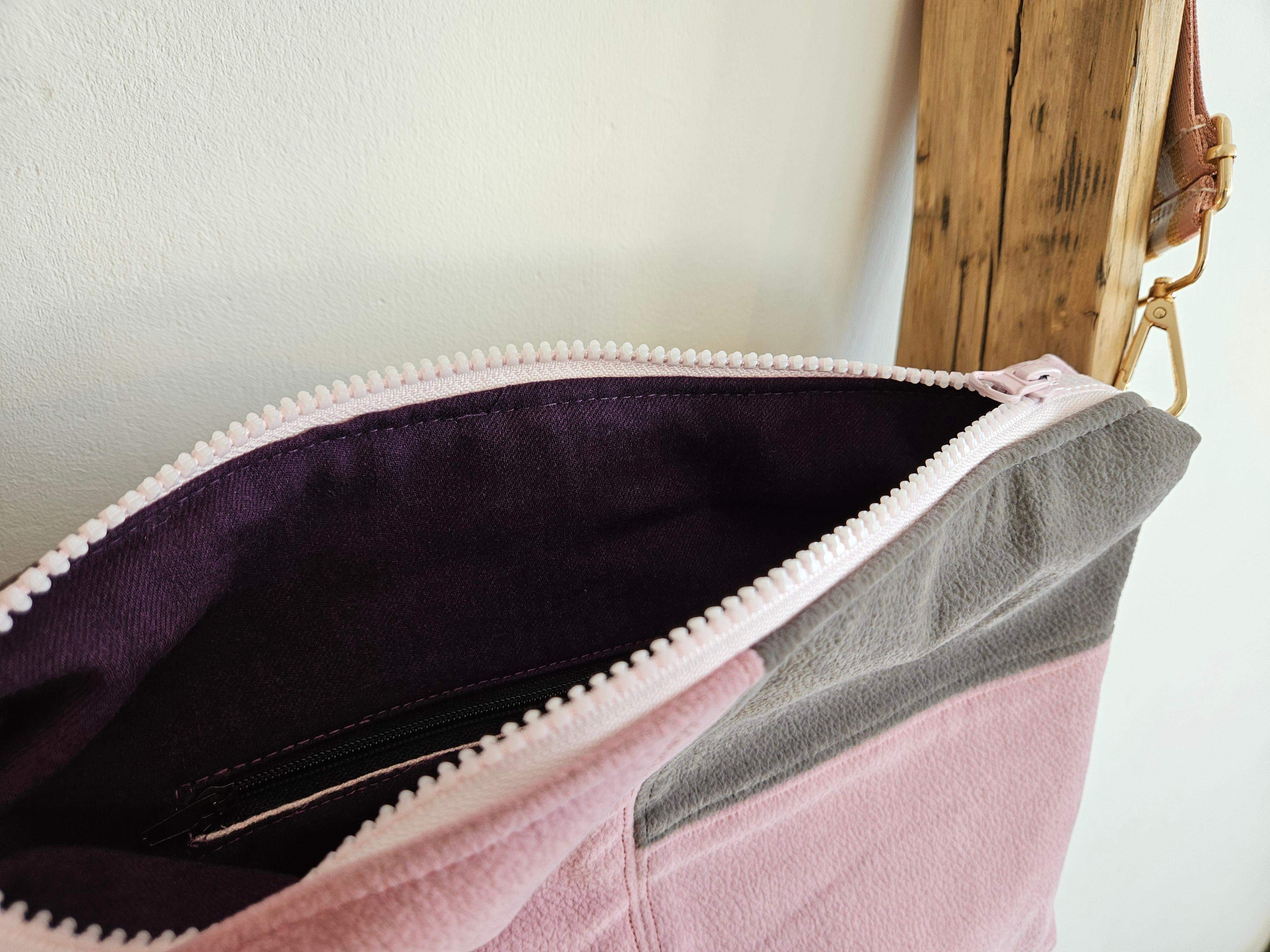 Torebka brązowy róż 3