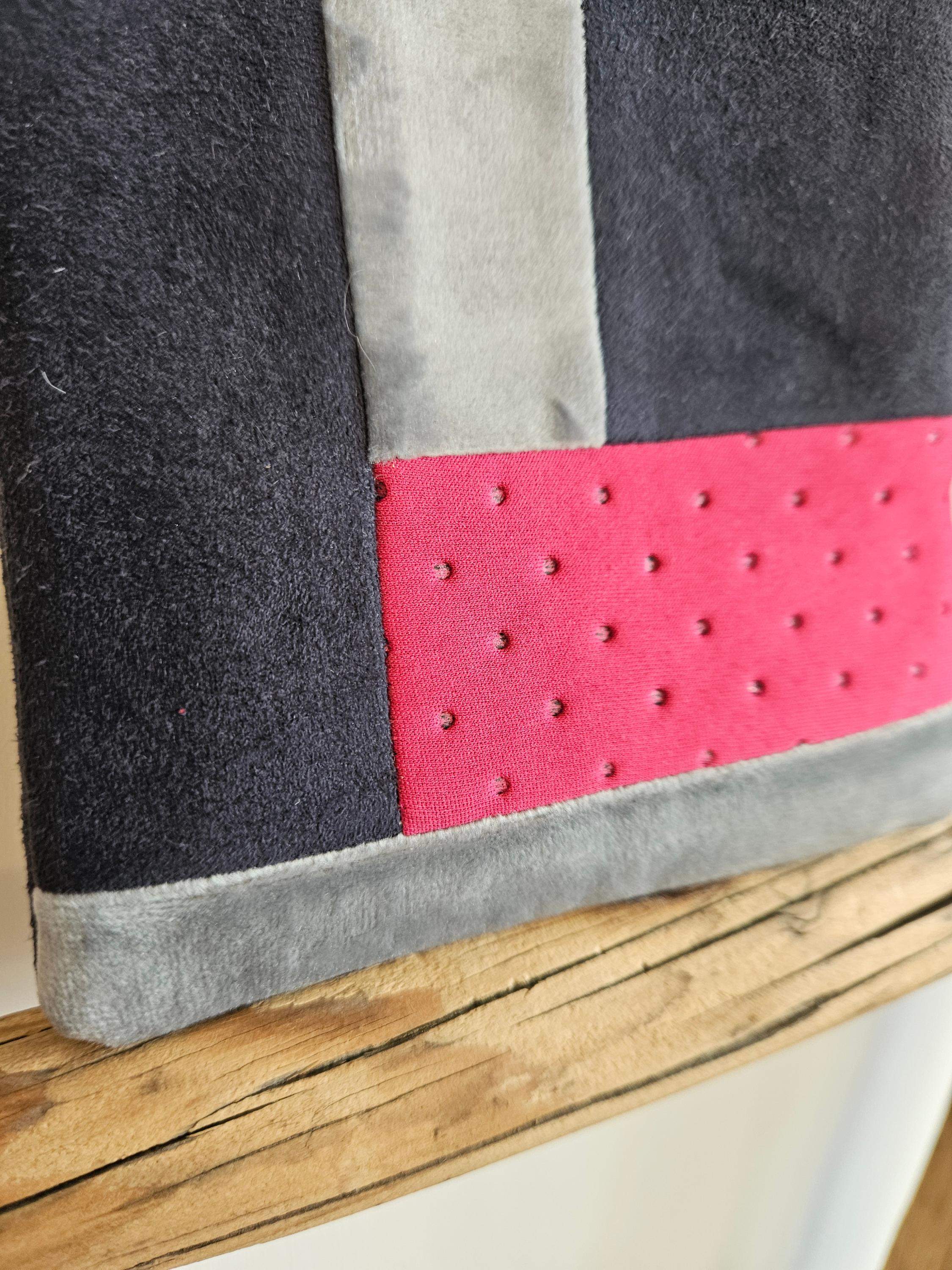 Etui na paszport srebro-róż 2