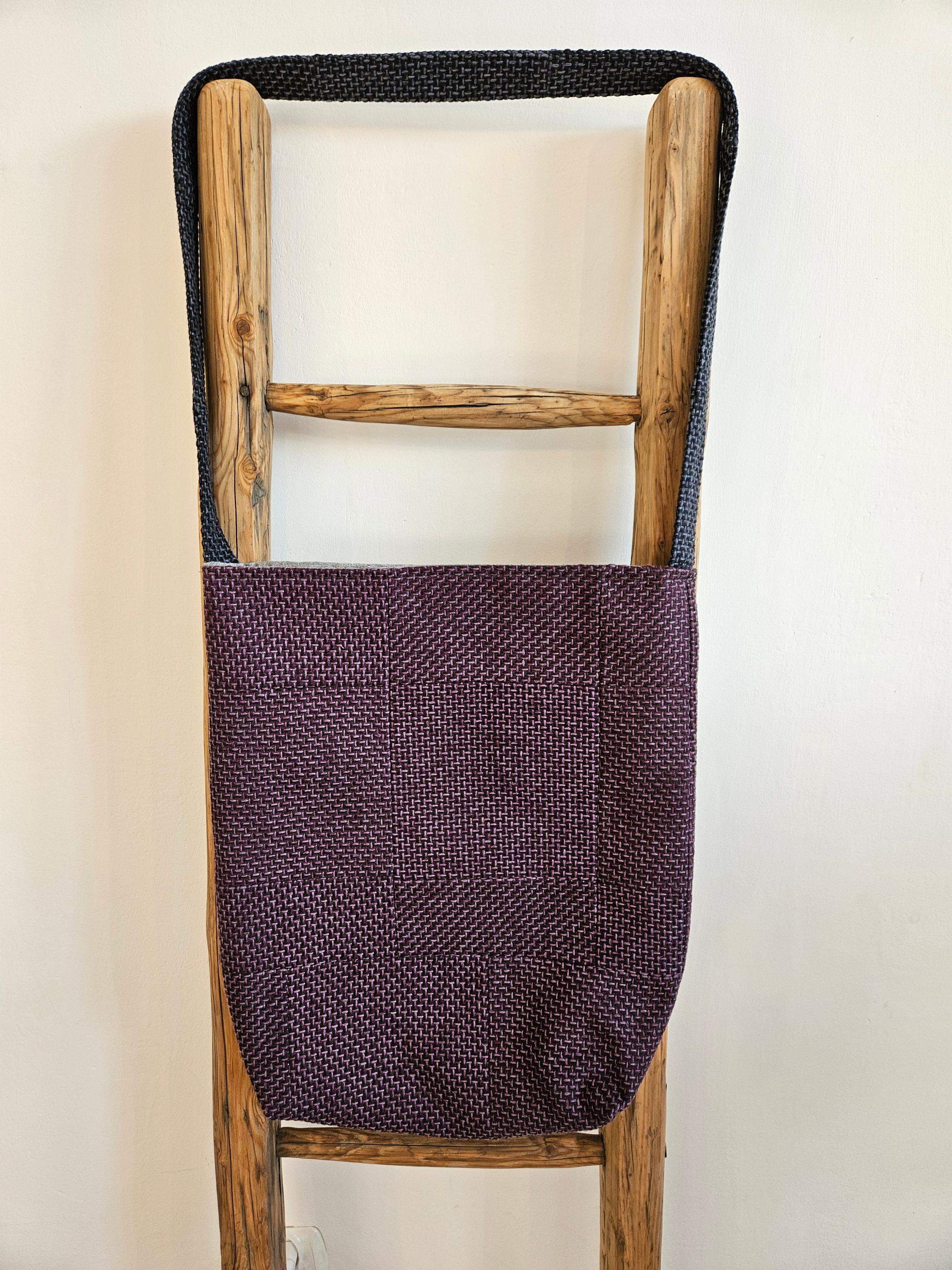 Torba tapicerska fiolet-czarny 0