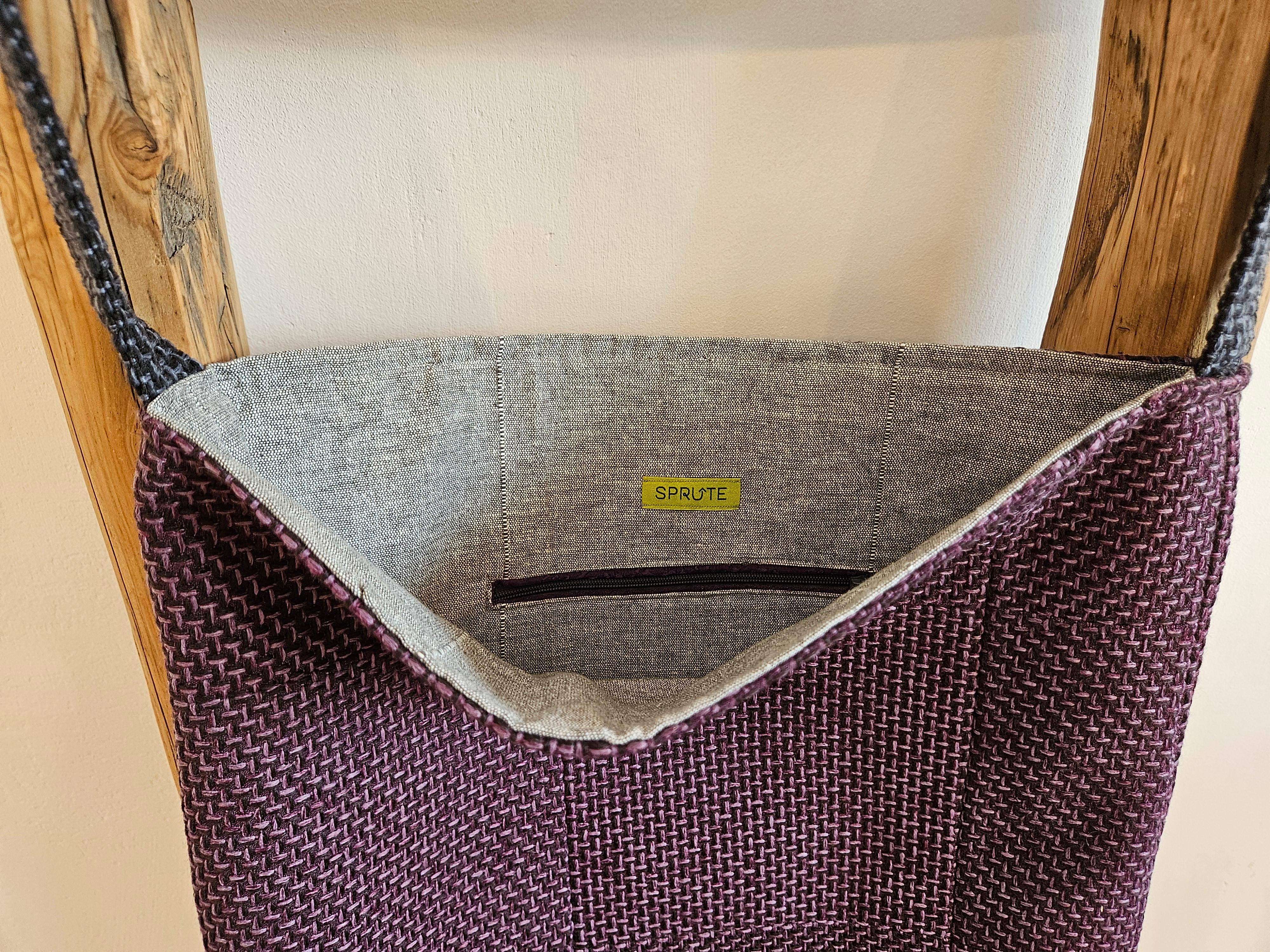 Torba tapicerska fiolet-czarny 1