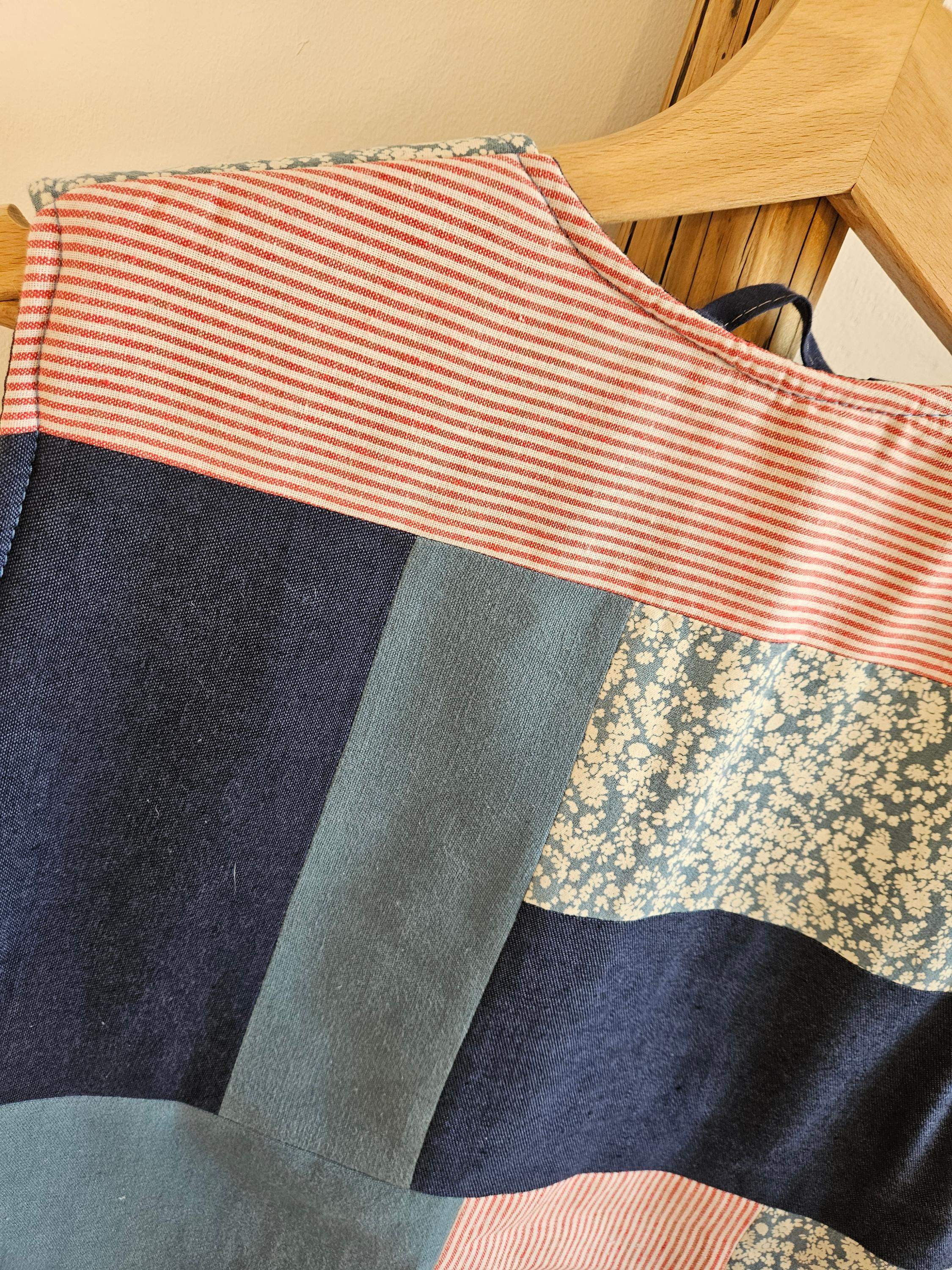 Kamizelka niebieski-róż 2