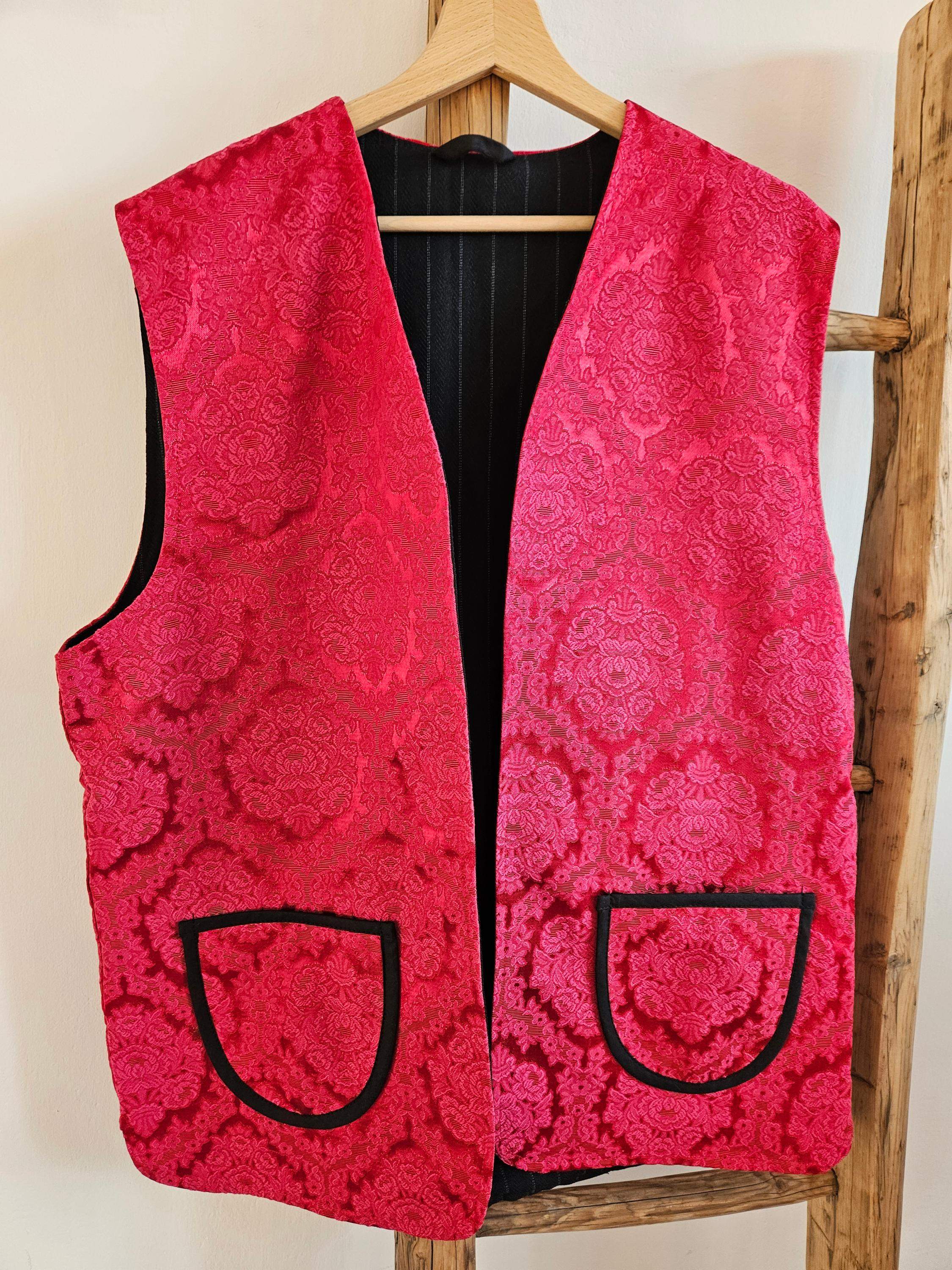 Kamizelka czerwień 0