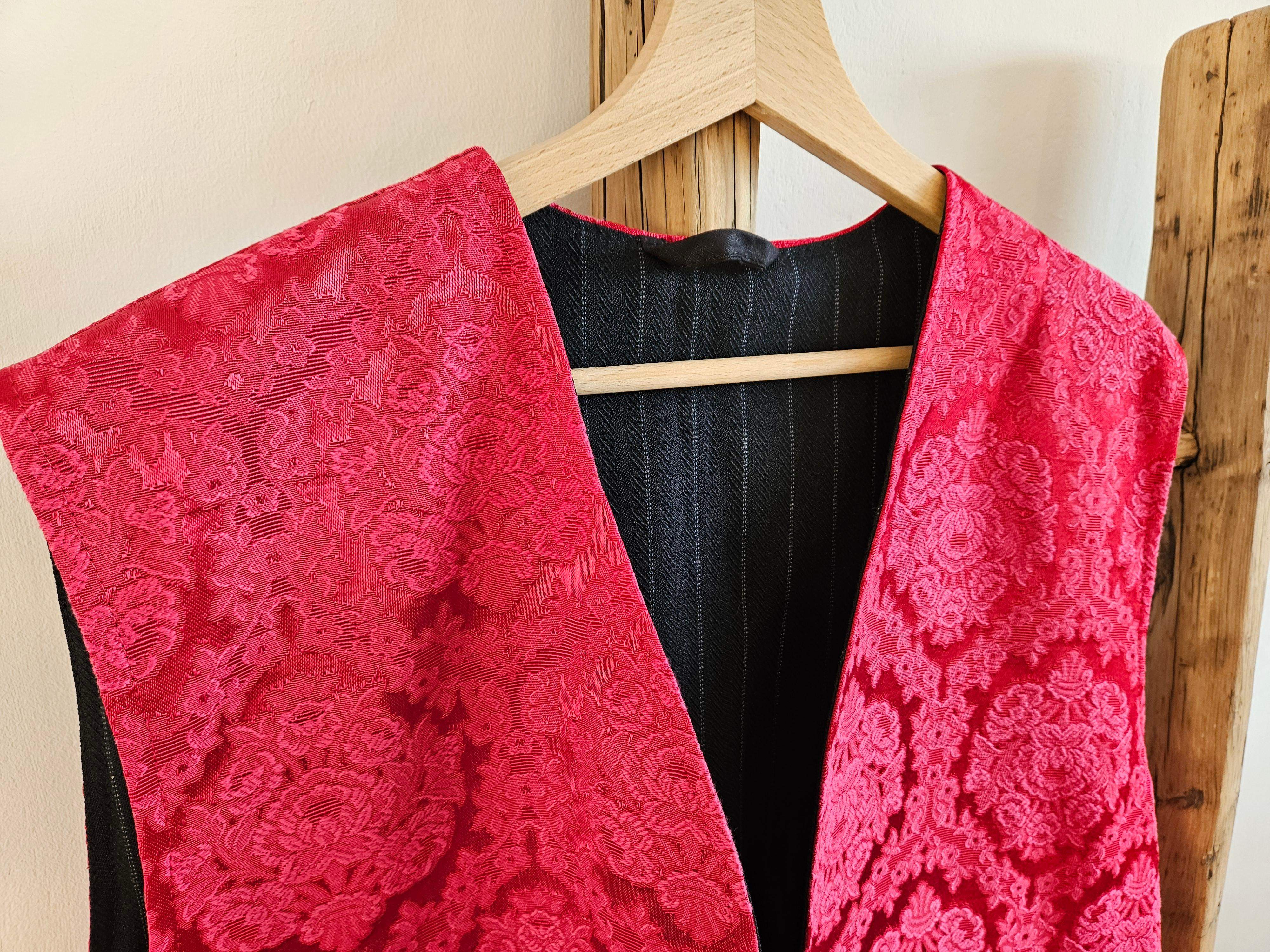 Kamizelka czerwień 1