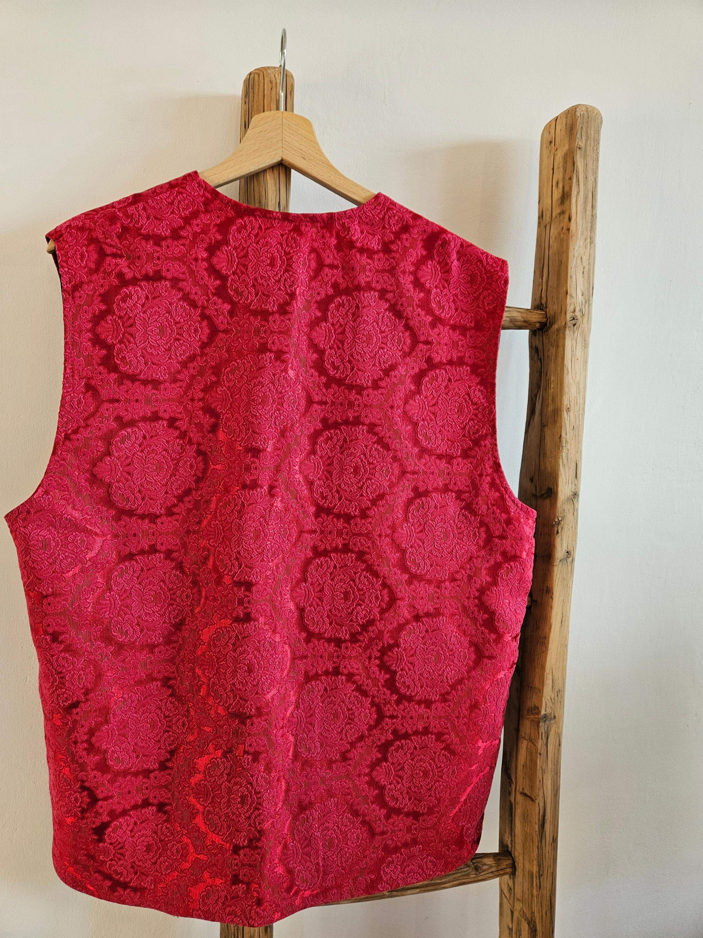 Kamizelka czerwień 2
