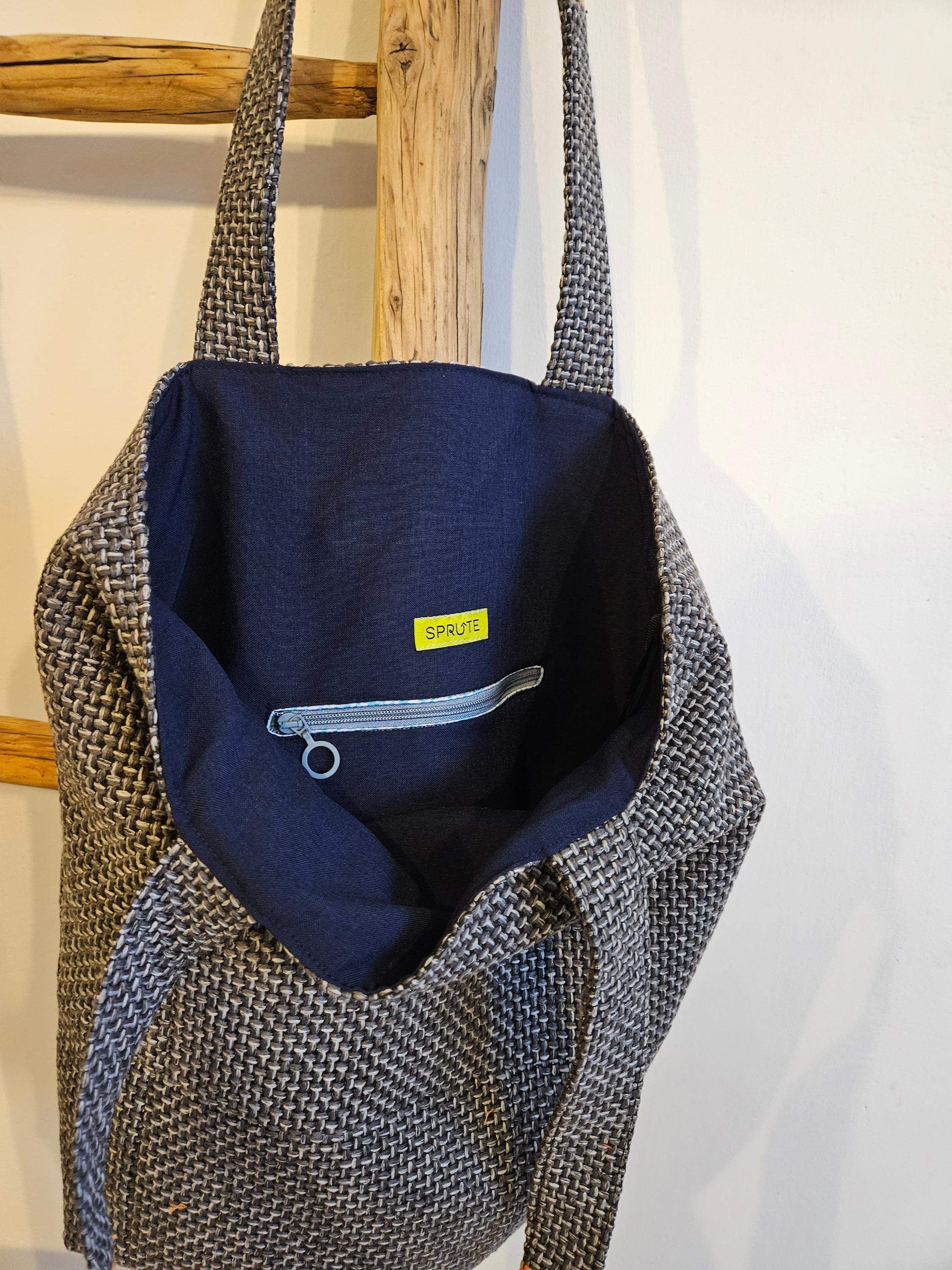 Torba tapicerska ciemnoszara-pomarańcz 3