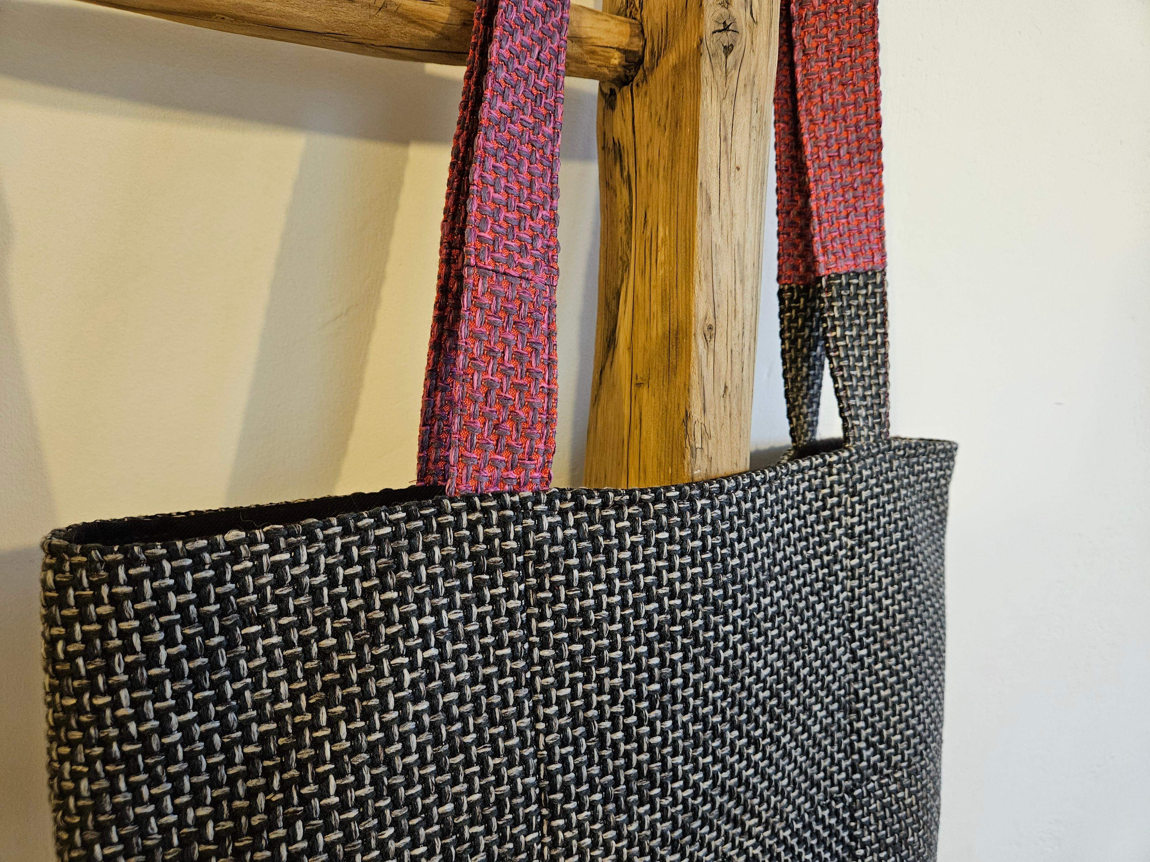 Torba tapicerska szary-róż 2