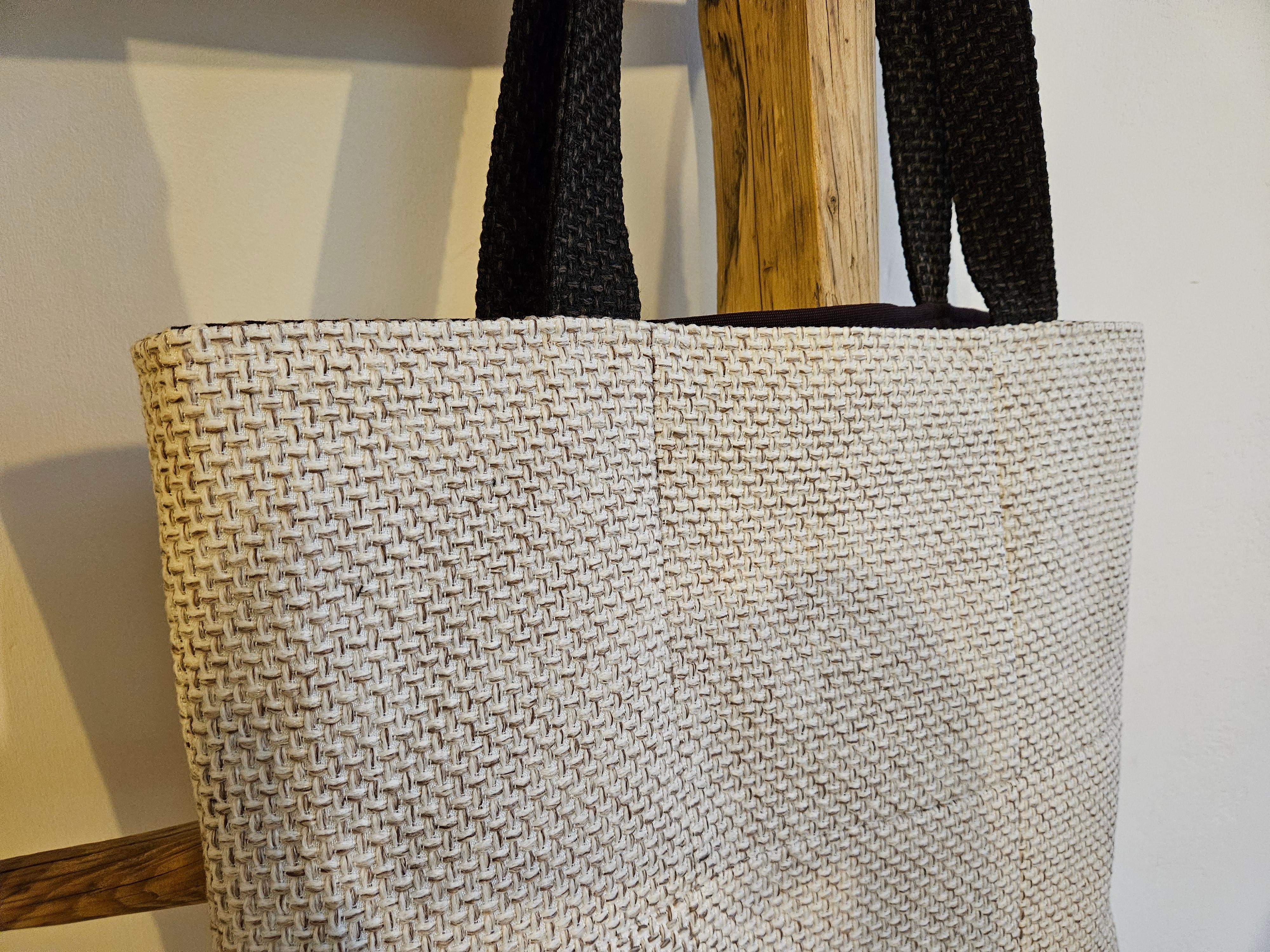 Torba tapicerska biała-brąz 1