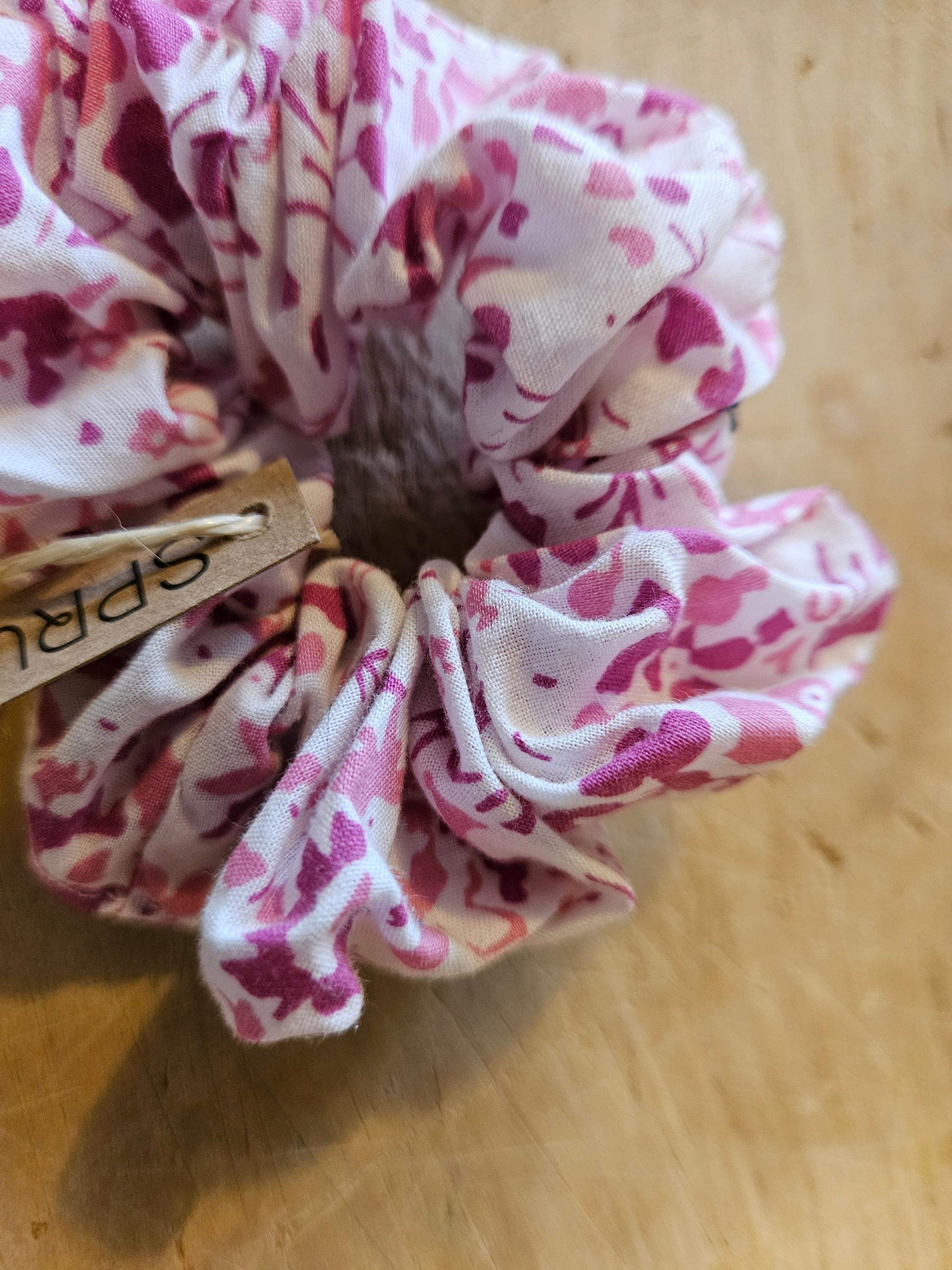 Gumka różowe kwiatki 1