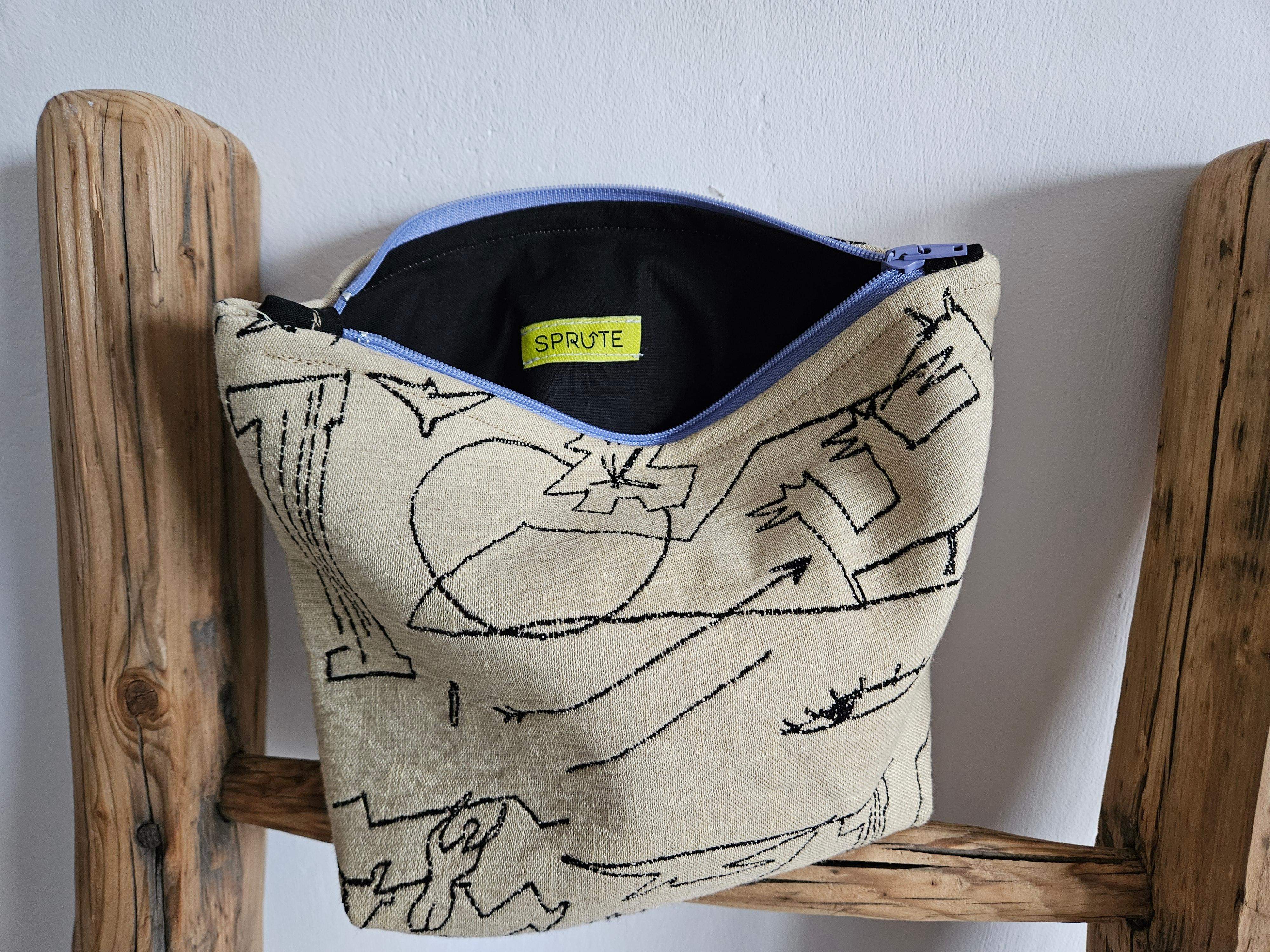 Kosmetyczka rysunki naskalne 2