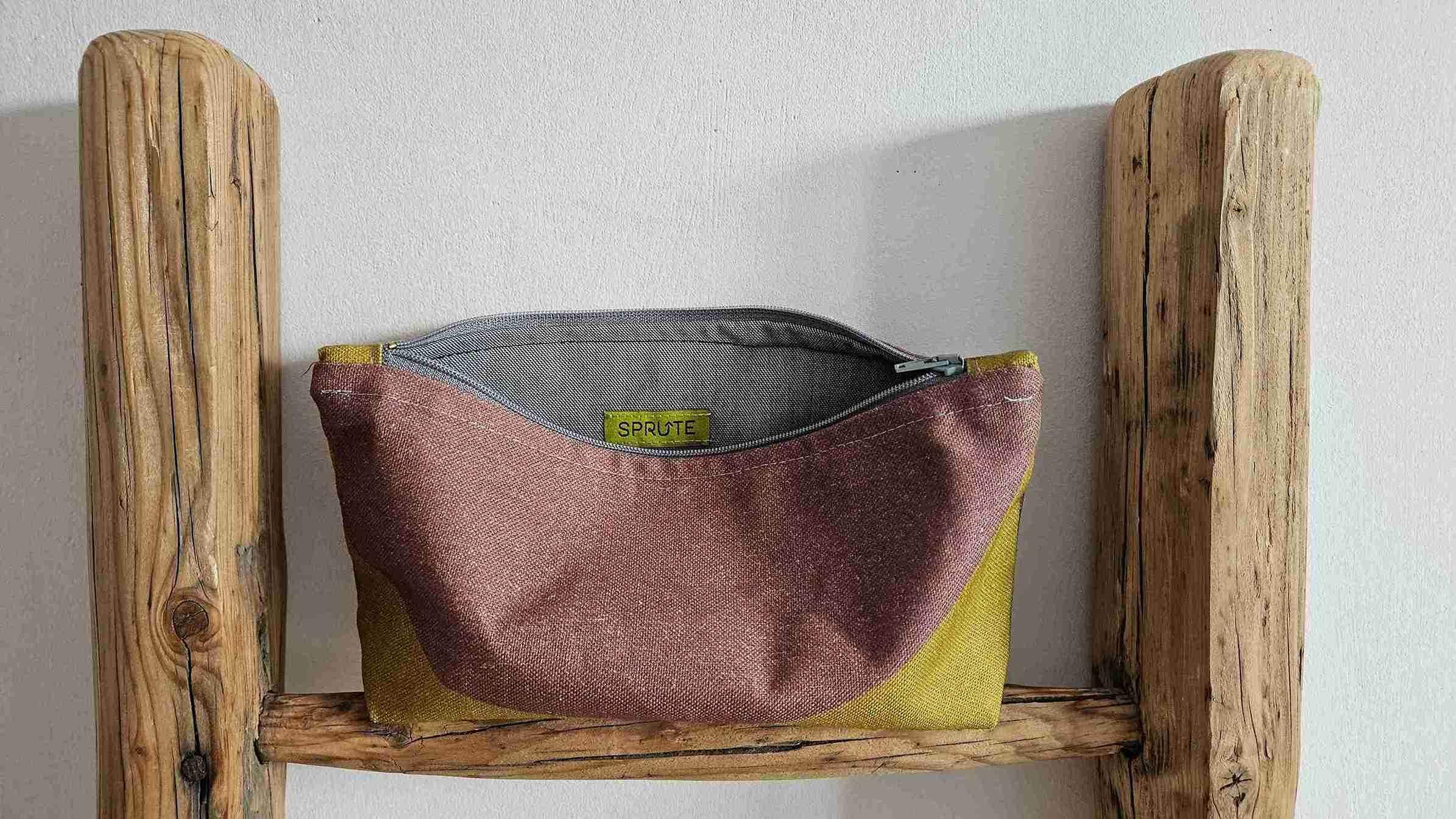 Kosmetyczka brudny róż 2